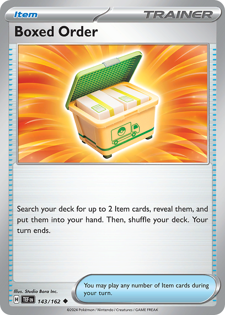 Temporal Forces Boxed Order #143/162